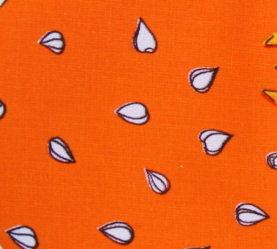 Kuchyňská zástěra slunečnice, oranžová