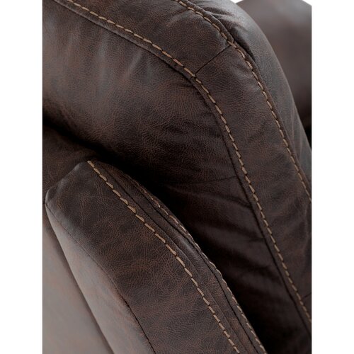 Fotel rozkładany 4092 BR3, vintage, brązowy