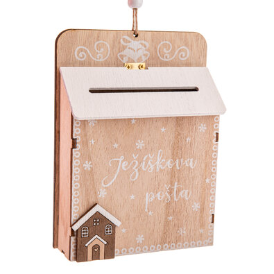 Leseni poštni nabiralnik Božičkova pošta