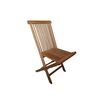 Clasic teak összecsukható kerti székek, 2 db