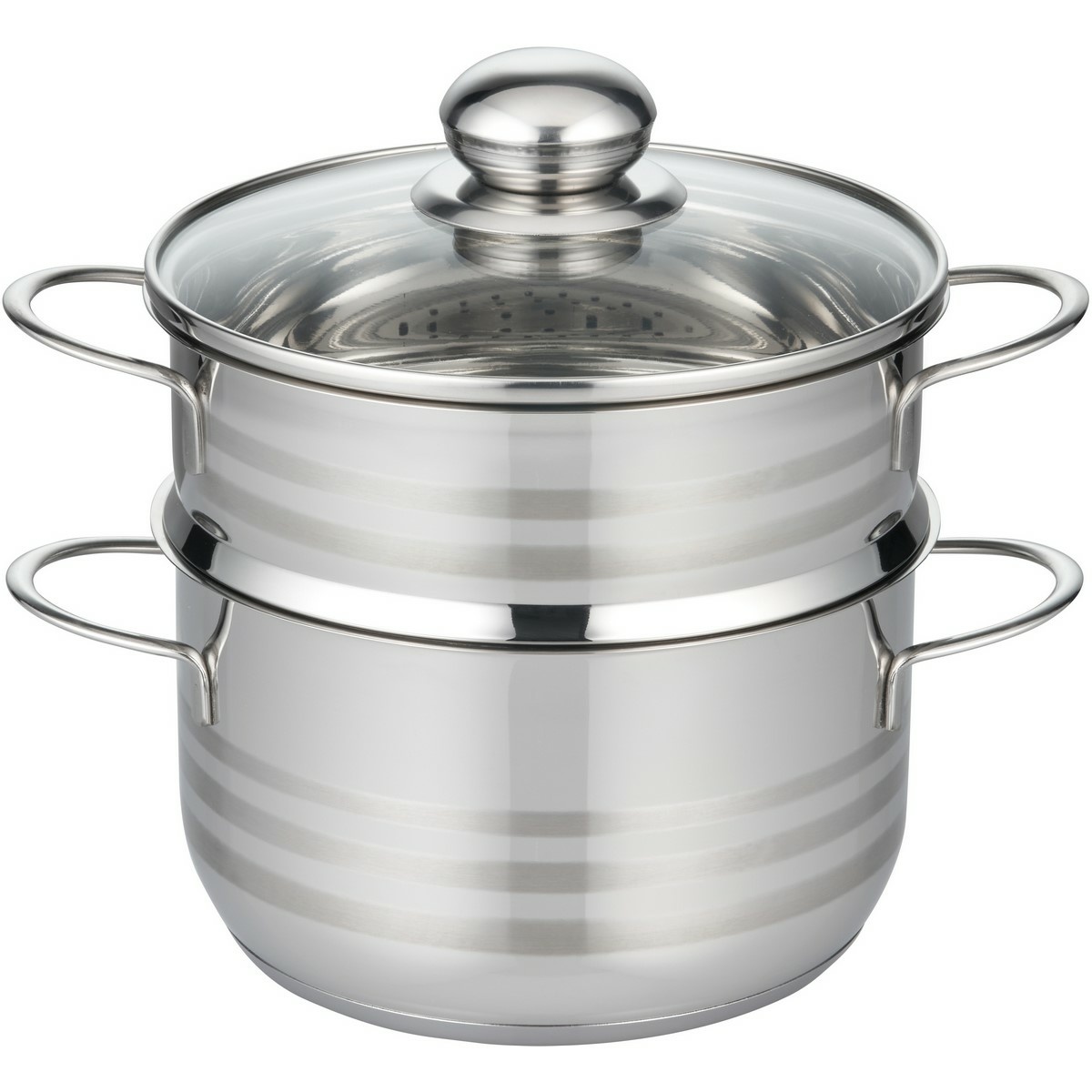Elo 22724 Basic Parowar ze stali nierdzewnejBrillant 24 cm, 2,9/5,6 l, 24 cm