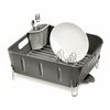 Simplehuman Geschirrabtropfer Compact, grau