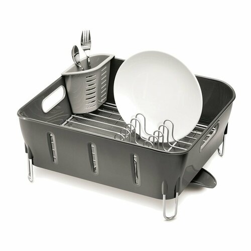 Simplehuman Scurgător de vase Compact, gri