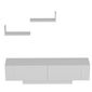 TV-Lowboard Ekol White