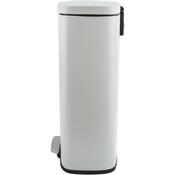 Spirella Pedálový odpadkový koš soft-close Akira 30 l, matná bílá