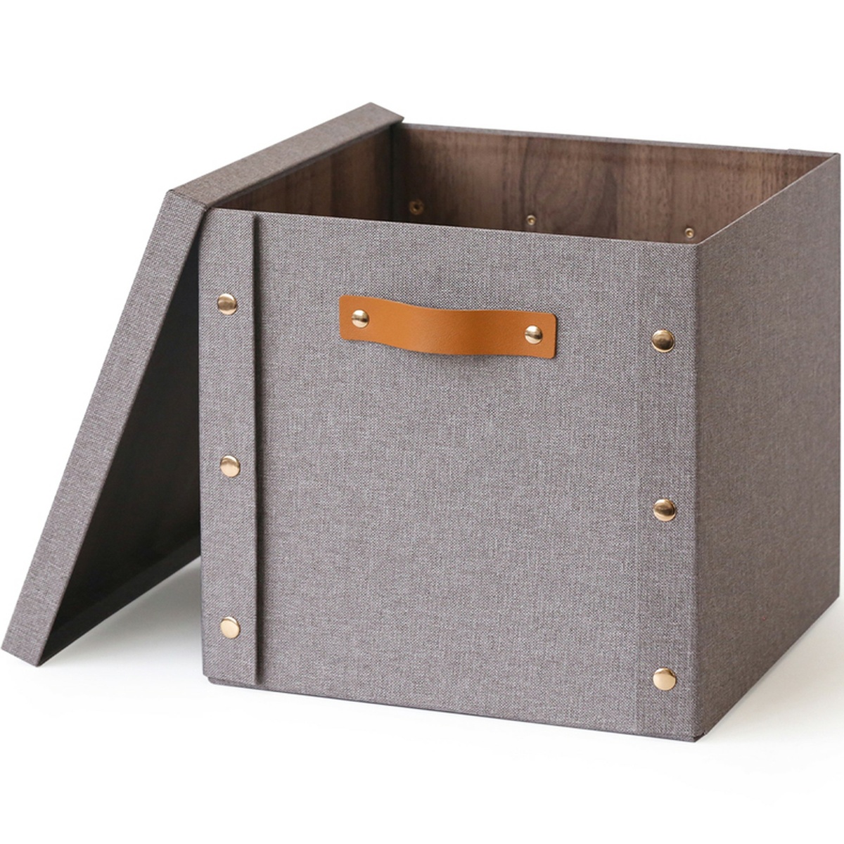 Kitchisimo Sada 2 úložných krabic s víkem 30 × 30 × 28 cm, L