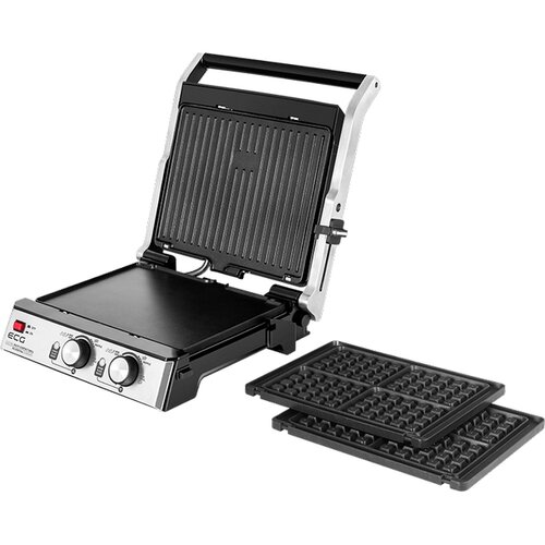 ECG KG 2033 Duo Grill &amp; Waffle kontaktni žar