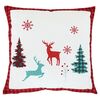 Vzglavnik z zimskim motivom Zimni mir 45 x 45 cm