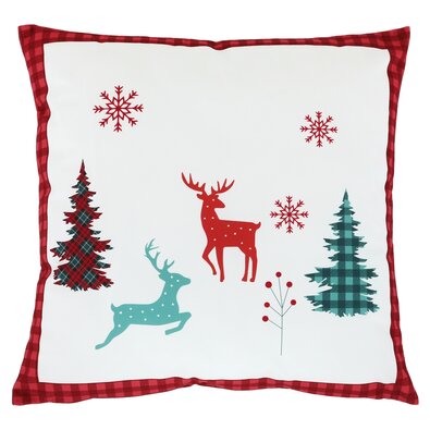 Vzglavnik z zimskim motivom Zimni mir 45 x 45 cm