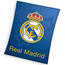 Detská fleecová deka Real Madrid Blue Stars, 110 x 140 cm