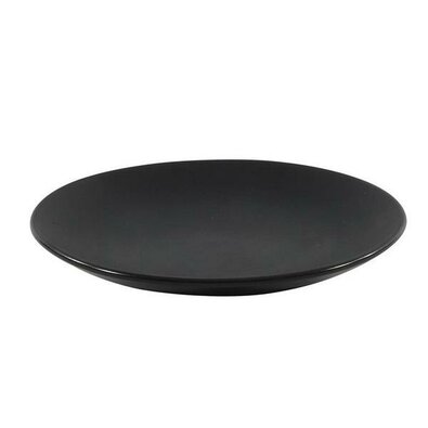 Farfurie de desert din ceramică London, 21 cm,negru mat