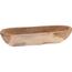 Bol decorativ din tec Canoe, 40 x 7 x 11 cm