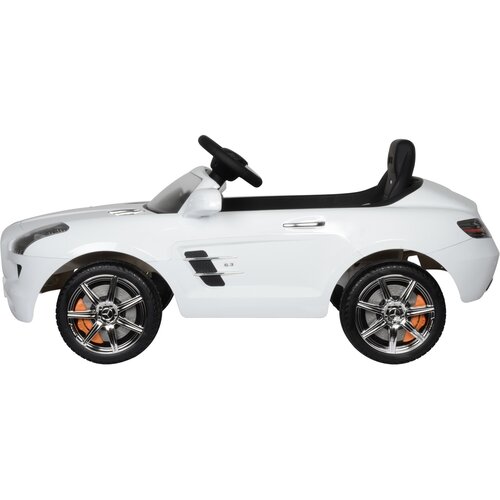Buddy Toys BEC 7110 Mașinuță electrică MercedesBenz SLS, albă