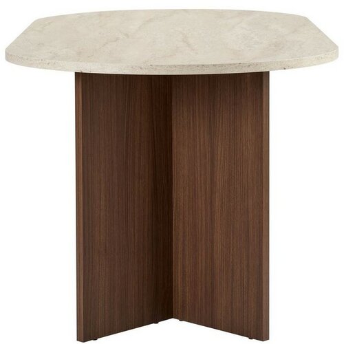 Stół jadalny Sablin – Travertine, Milano Walnut