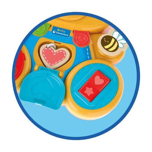 Clementoni Montessori Dydaktyczny miś, 29 x 35 x 5,5 cm