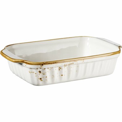 Mäser Форма для запікання Pintar White коричневі крапки 23 x 14,5 см