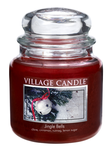 Village Candle Vonná svíčka Rolničky - Jingle Bells, 397 g
