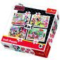 Puzzle Trefl „Myszka Minnie”, 4 szt.