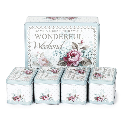 5-częściowy zestaw pojemników Rose