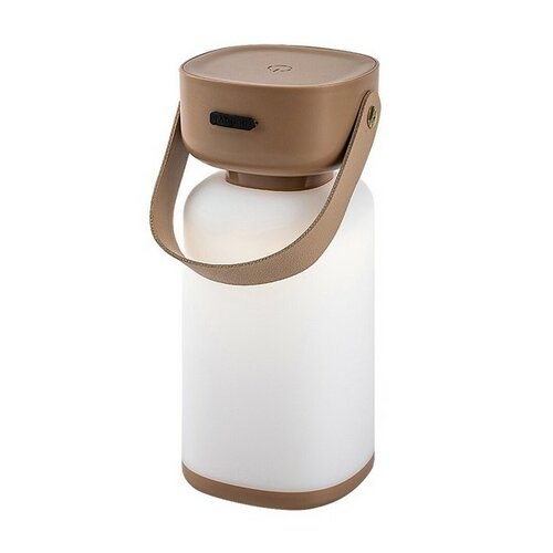 Rabalux 77143 zewnętrzna lampka stołowa LED Funes,funkcjonalna, 3 W, brązowa