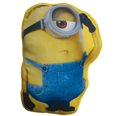 CTI 3D poduszka Minionki rozrabiają Minionek Stuart, 37 x 50 cm
