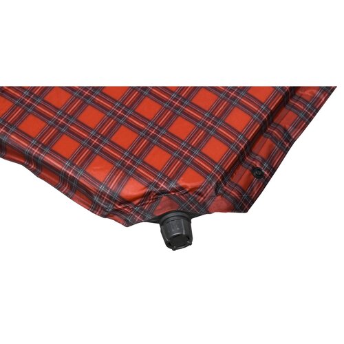 Cattara Selbstaufblasende Matratze mit Kissen Kilt, 190 x 60 x 3,8 cm