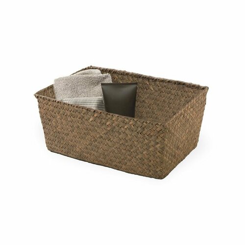 Compactor Ročno pletena košara za shranjevanjeKITO 30 x 20 x 13 cm, karamel