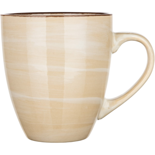 Banquet 6-delni set keramických skodelic PALAS,400 ml, krem