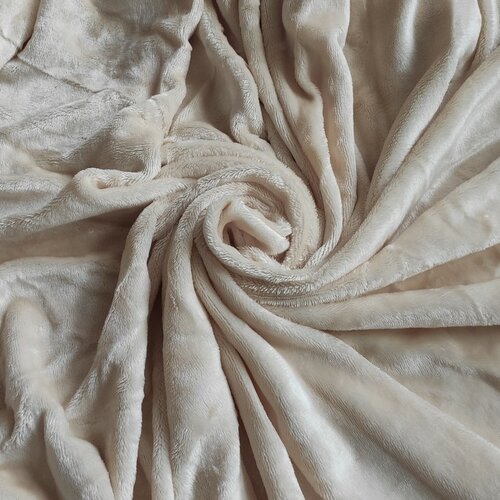 Rjuha Mikroplyš bež , 90 x 200 cm