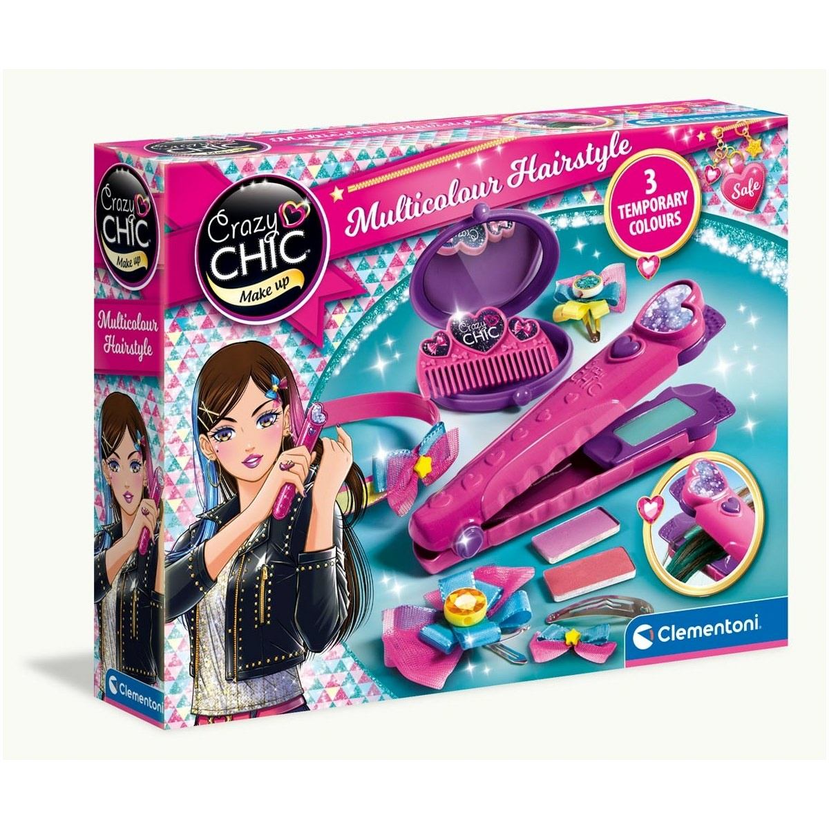Clementoni Crazy CHIC - Haj sminkelés