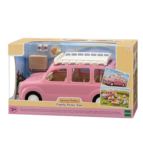 Sylvanian Familie 5535 Familienauto Rosa Van