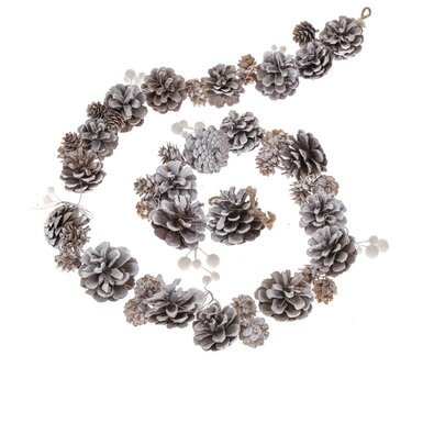 Girlanda dekoracyjna do zawieszenia Szyszki, 140 cm