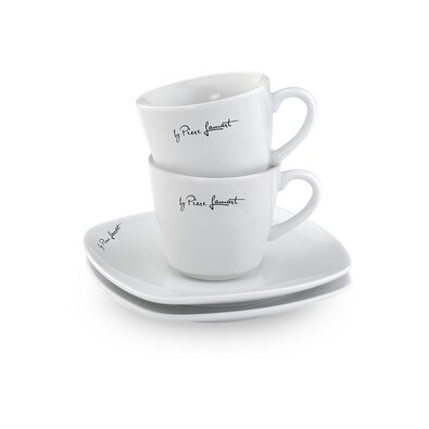 Lamart LT9017 2-delni set skodelic s podstavkomDine, 90 ml