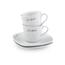 Lamart LT9017 2-delni set skodelic s podstavkomDine, 90 ml