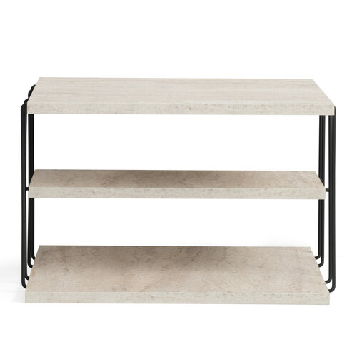 Odkládací stolek Lifon Black Travertine