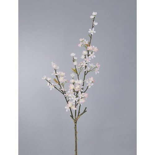 Levně Umělá květoucí jabloňová větev, 80 cm