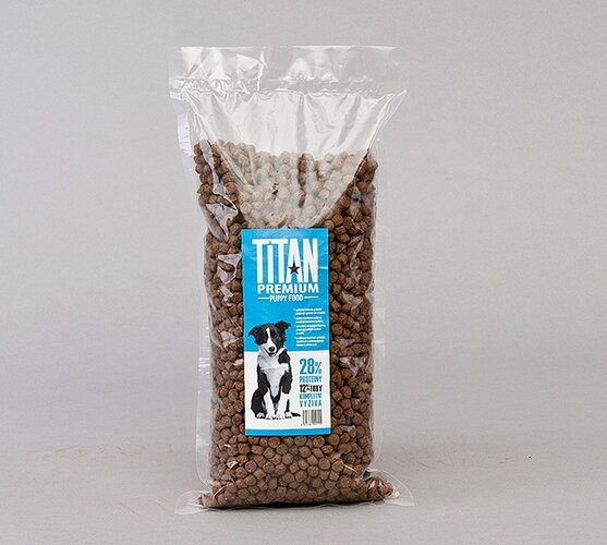 Titan premium krmivo pre šteňatá, 1 kg