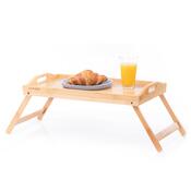 Tavă de servire Homede Malande din bambus, 50 x 30 x 21 cm