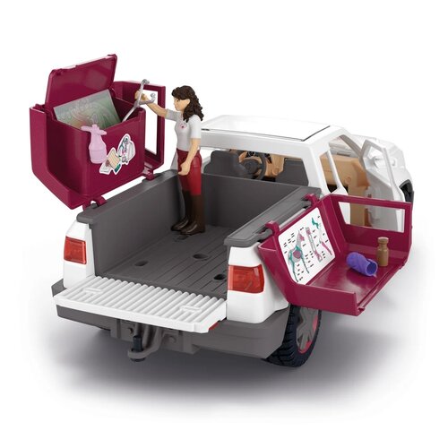 Schleich 42704 Mobilní veterinář s přívěsem