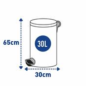 Alda Coș de gunoi cu pedală Sherwood Freedom Fresh30 l, alb