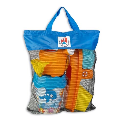 Sand-Set Glücklicher Fisch in Reisetasche