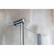 SAPHO 1301-09 suport suspendat pentru prosoapepentru paravan de duș 60 x 73 x 12,5 cm, argintiu