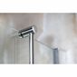 SAPHO 1301-09 Suport de prosoape suspendat pentruparavan de duș 60 x 73 x 12,5 cm, argintiu