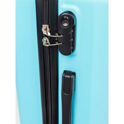 Pretty UP Hartschalenkoffer ABS25 medium, 59 x 41 x 26 cm, hellblau