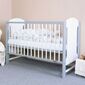 New Baby Crib Elsa, alb-gri