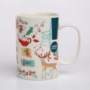 Altom Sada porcelánových hrnčekov Magic of North 350 ml, 4 ks
