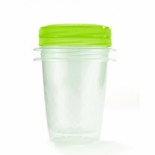 Curver 2-delni set posod TAKE AWAY 1 l, zelena