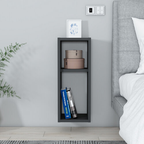 Stolik nocny Klaus Anthracite