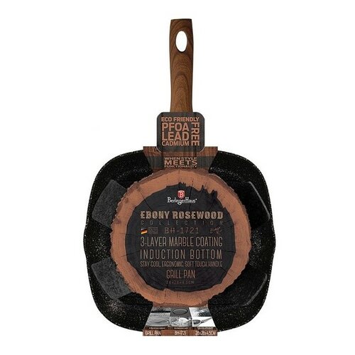 Berlinger Haus Žar panvica Ebony Line Rosewood, 28cm