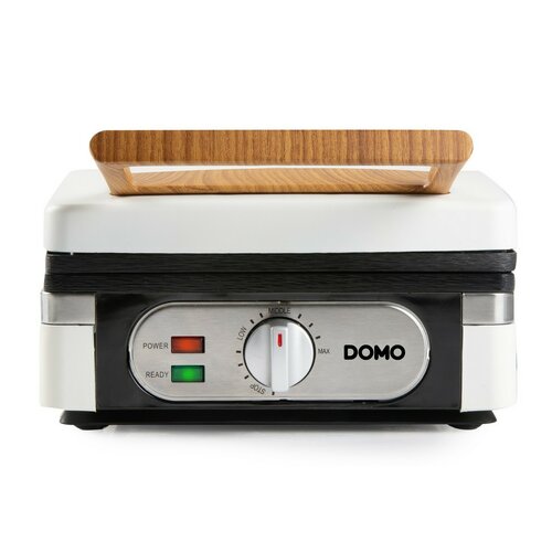 DOMO DO9274W vaflovač s termostatom, matná biela
